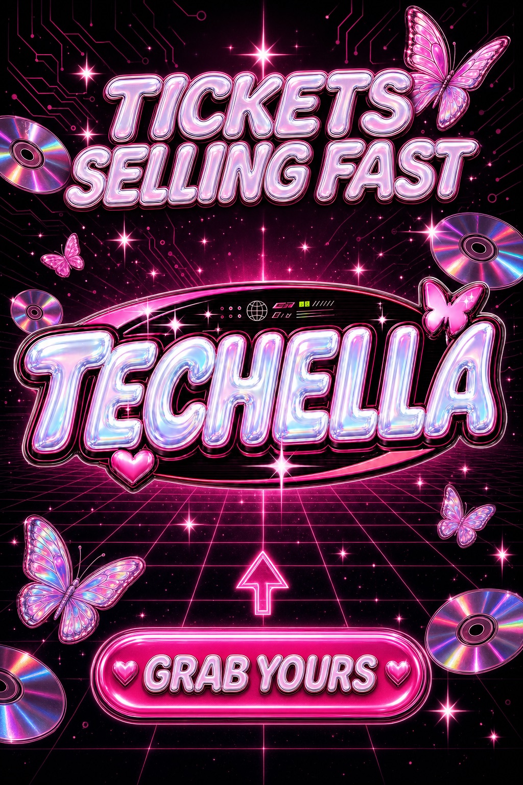 Techella promo graphic — 'tickets selling fast' story